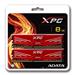 رم دسکتاپ ای دیتا XPG V1 Red  با حافظه 8 گیگابایت و فرکانس 1600 مگاهرتز